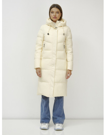 Длинный зимний пуховик для женщин