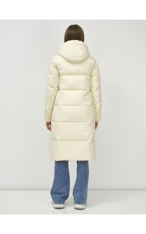 Длинный зимний пуховик для женщин