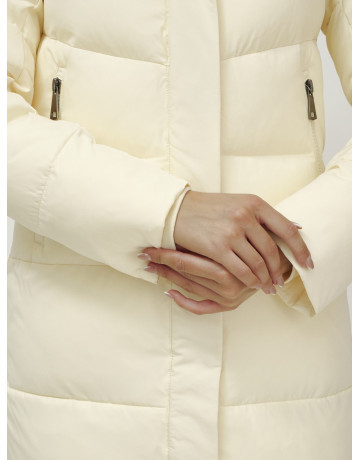 Длинный зимний пуховик для женщин