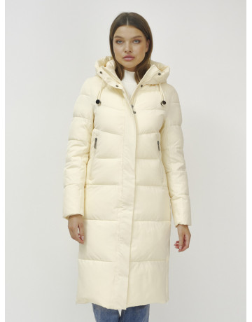 Длинный зимний пуховик для женщин