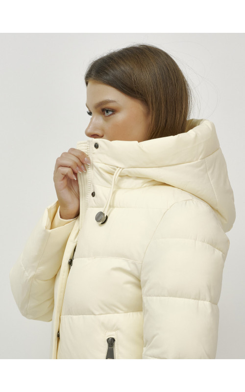 Длинный зимний пуховик для женщин