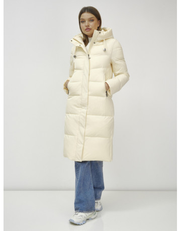 Длинный зимний пуховик для женщин