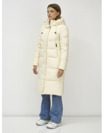 Длинный зимний пуховик для женщин
