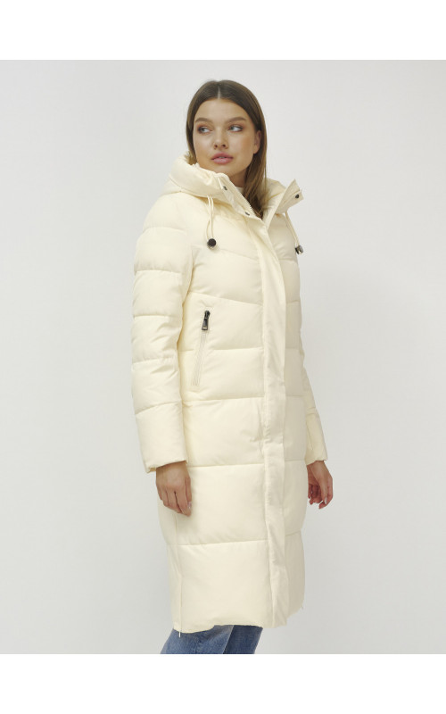 Длинный зимний пуховик для женщин