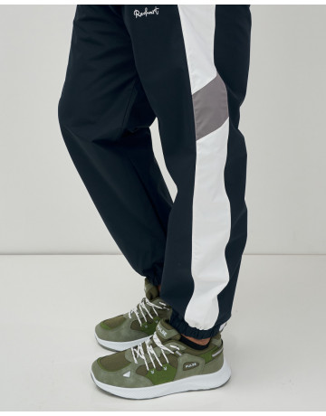 Мужской спортивный костюм темно-синий весна-лето для активного отдыха в Тюмени