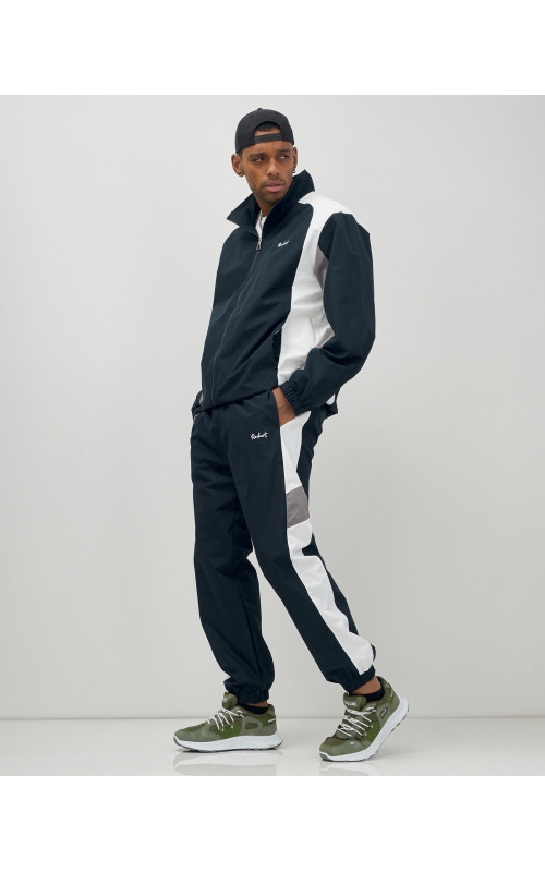 Мужской спортивный костюм темно-синий весна-лето для активного отдыха в Тюмени