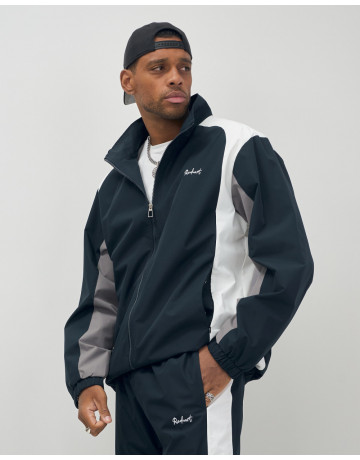 Мужской спортивный костюм темно-синий весна-лето для активного отдыха в Тюмени