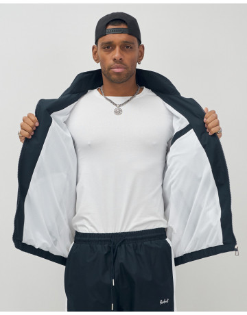 Мужской спортивный костюм темно-синий весна-лето для активного отдыха в Тюмени