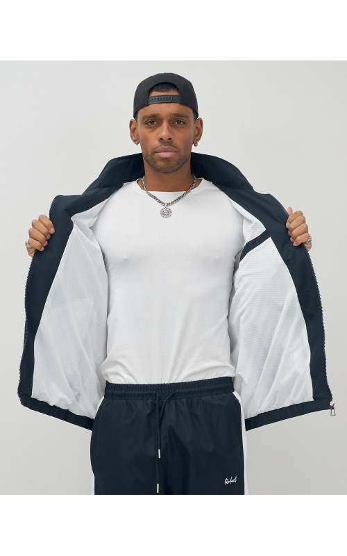 Мужской спортивный костюм темно-синий весна-лето для активного отдыха в Тюмени