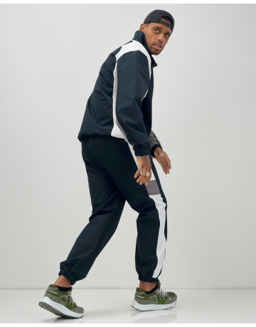 Мужской спортивный костюм темно-синий весна-лето для активного отдыха в Тюмени