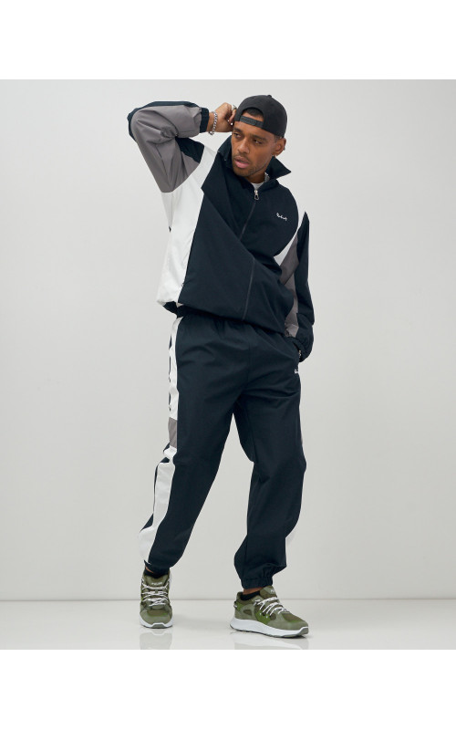 Мужской спортивный костюм темно-синий весна-лето для активного отдыха в Тюмени