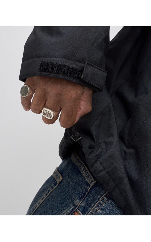 Мужская спортивная куртка для весны и осени, чёрная, для активного отдыха в Тюмени