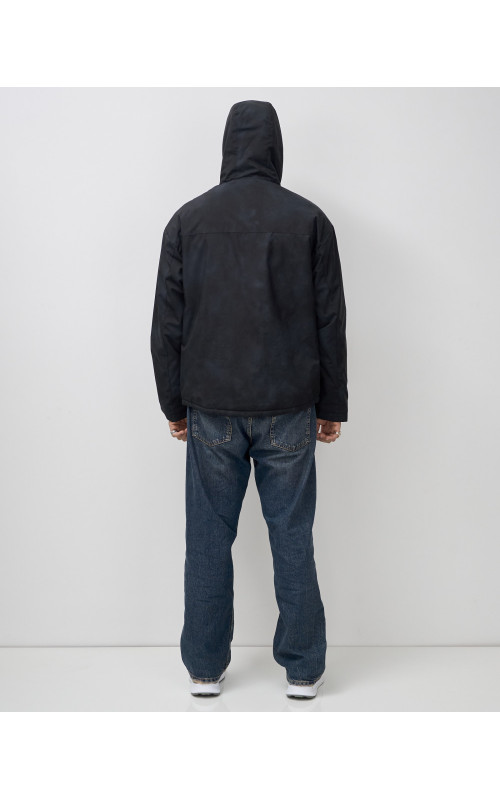 Мужская спортивная куртка для весны и осени, чёрная, для активного отдыха в Тюмени