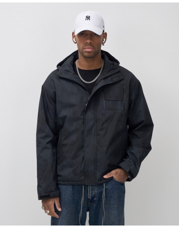 Мужская спортивная куртка для весны и осени, чёрная, для активного отдыха в Тюмени