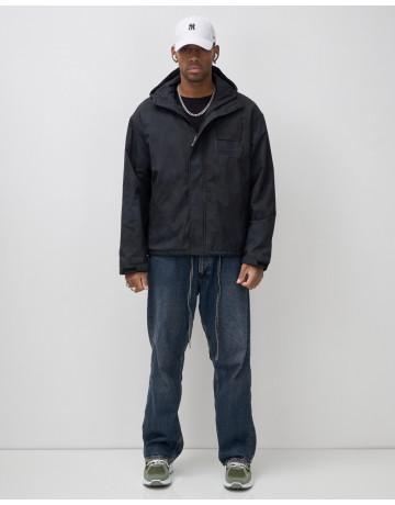 Мужская спортивная куртка для весны и осени, чёрная, для активного отдыха в Тюмени