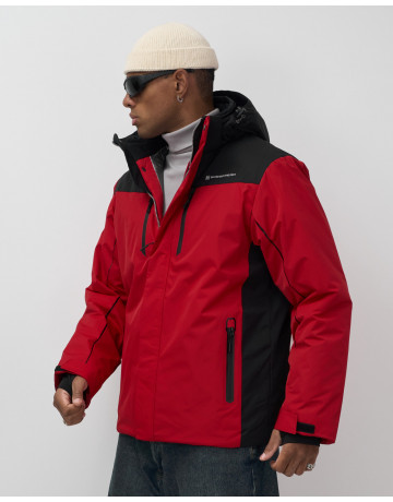 Мужская горнолыжная куртка, зимний вариант, красный. в Тюмени