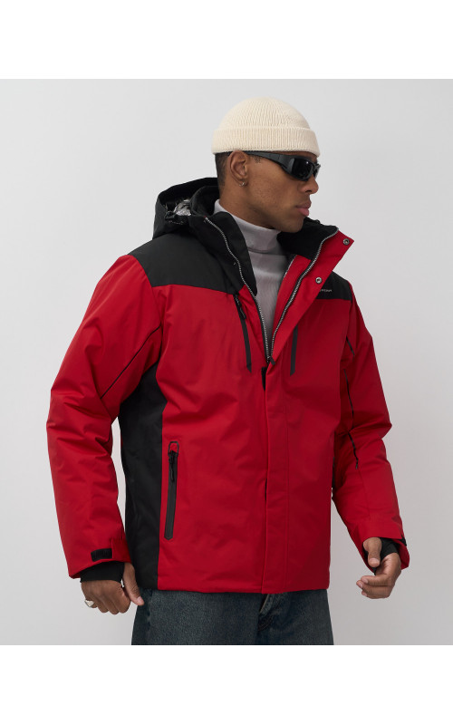 Мужская горнолыжная куртка, зимний вариант, красный. в Тюмени