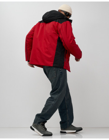 Мужская горнолыжная куртка, зимний вариант, красный. в Тюмени