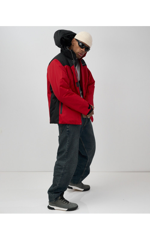 Мужская горнолыжная куртка, зимний вариант, красный. в Тюмени