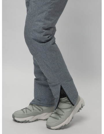 Женский горнолыжный комплект: куртка с цветочным принтом и брюки со съёмными бретелями