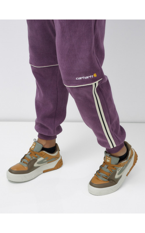 Мужской демисезонный спортивный костюм на флисе, фиолетовый, для спорта. в Тюмени