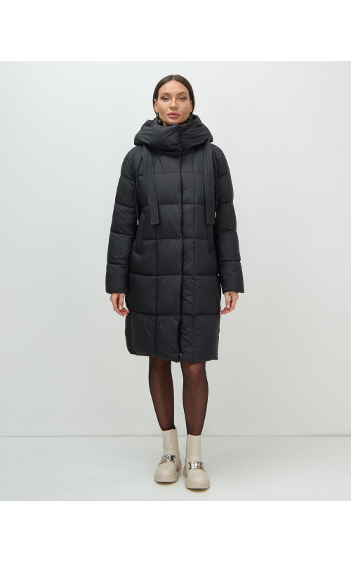 Длинный зимний пуховик для женщин