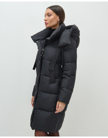 Длинный зимний пуховик для женщин