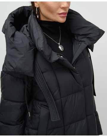 Длинный зимний пуховик для женщин