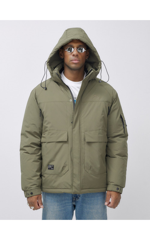 Мужская зимняя куртка большого размера для холодной погоды