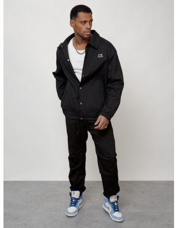 Мужской спортивный костюм для занятий спортом, чёрный, модный. в Тюмени