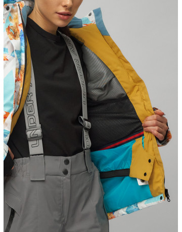 Женский горнолыжный костюм зимний.