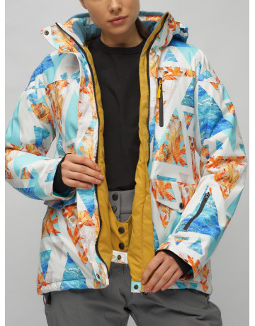 Женский горнолыжный костюм зимний.