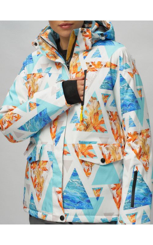 Женский горнолыжный костюм зимний.