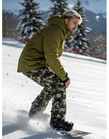 Мужской горнолыжный костюм MTFORCE для зимы: комфорт и защита.