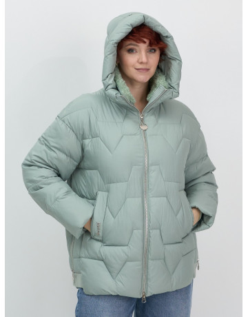 Женский пуховик с эко-овчиной: тепло и стиль зима 2025