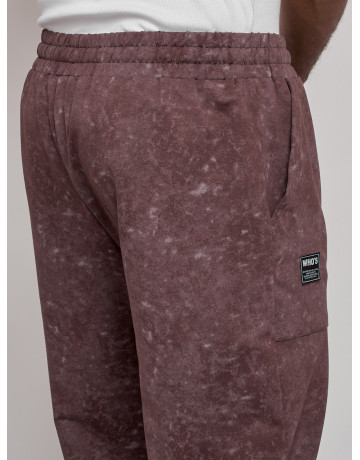 Мужские спортивные трикотажные штаны прямого кроя для активного образа жизни