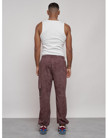 Мужские спортивные трикотажные штаны прямого кроя для активного образа жизни