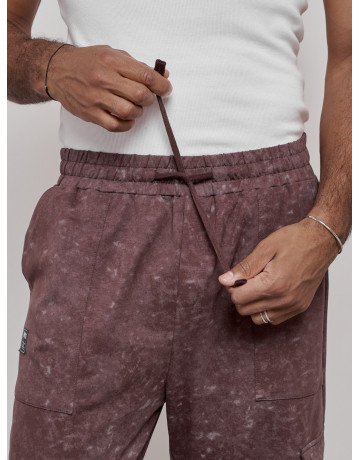 Мужские спортивные трикотажные штаны прямого кроя для активного образа жизни