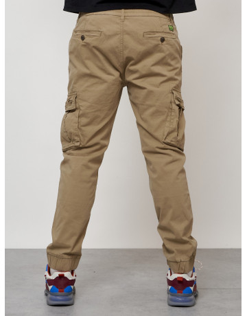 Мужские брюки карго зауженного кроя.