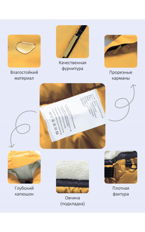 Зимняя парка для мальчика-подростка.