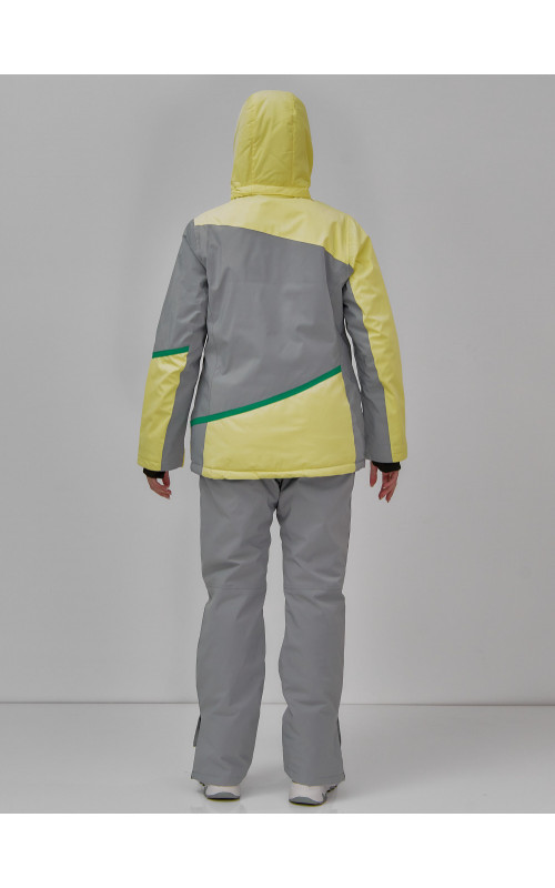 Женская горнолыжная куртка с ярким принтом: стиль и тепло