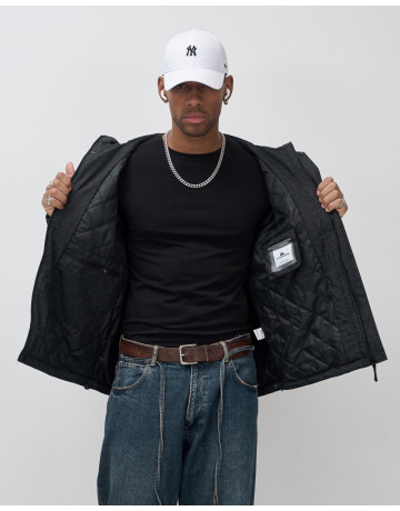 Мужская спортивная куртка для весны и осени, чёрная, для активного отдыха в Тюмени