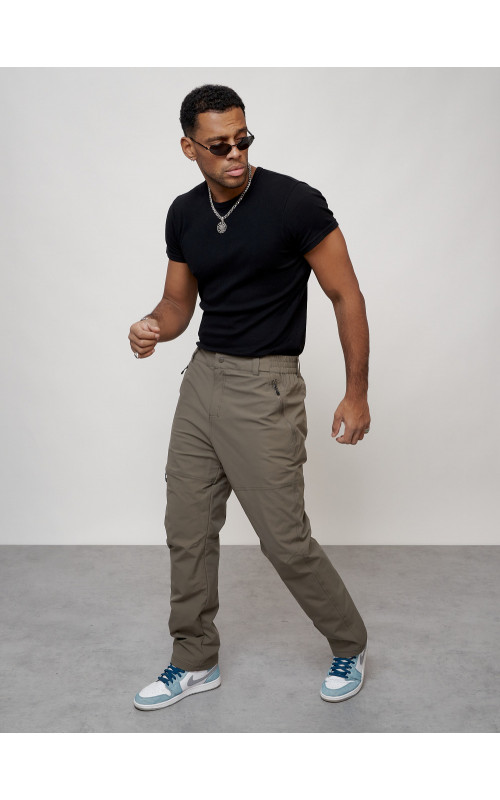 Мужские брюки с утеплителем флис