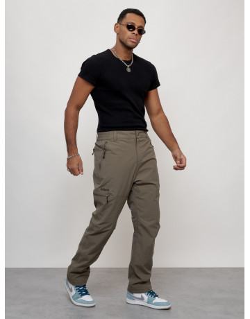 Мужские брюки с утеплителем флис