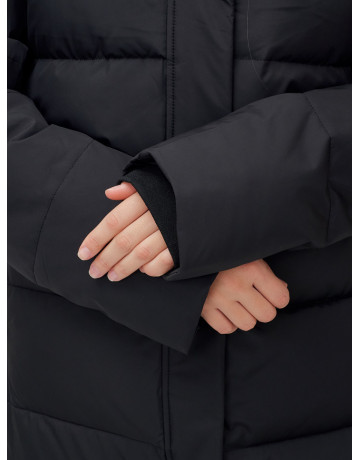 Длинный зимний пуховик для молодёжи