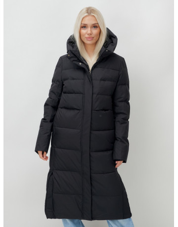 Длинный зимний пуховик для молодёжи