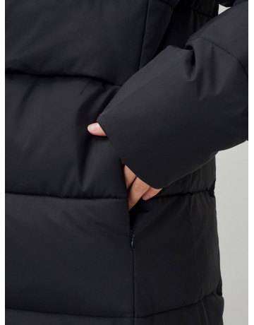 Длинный зимний пуховик для молодёжи