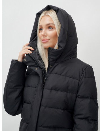 Длинный зимний пуховик для молодёжи