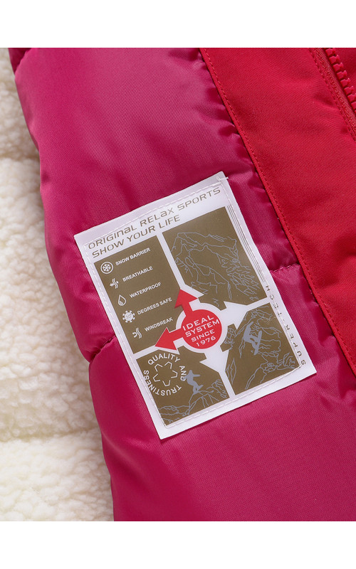 Удлинённая зимняя парка для девочек Valianly для зимних видов спорта.