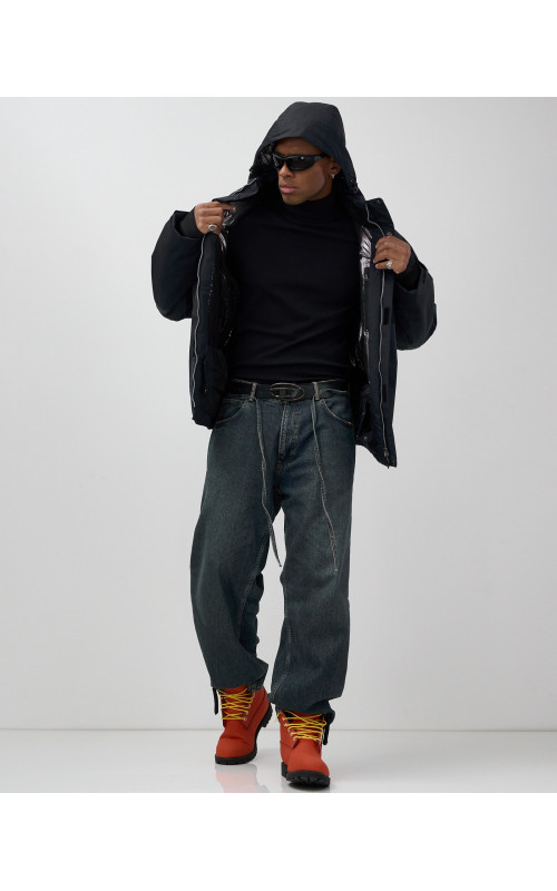 Мужская горнолыжная куртка, тёмно-синий, для зимних видов спорта в Тюмени